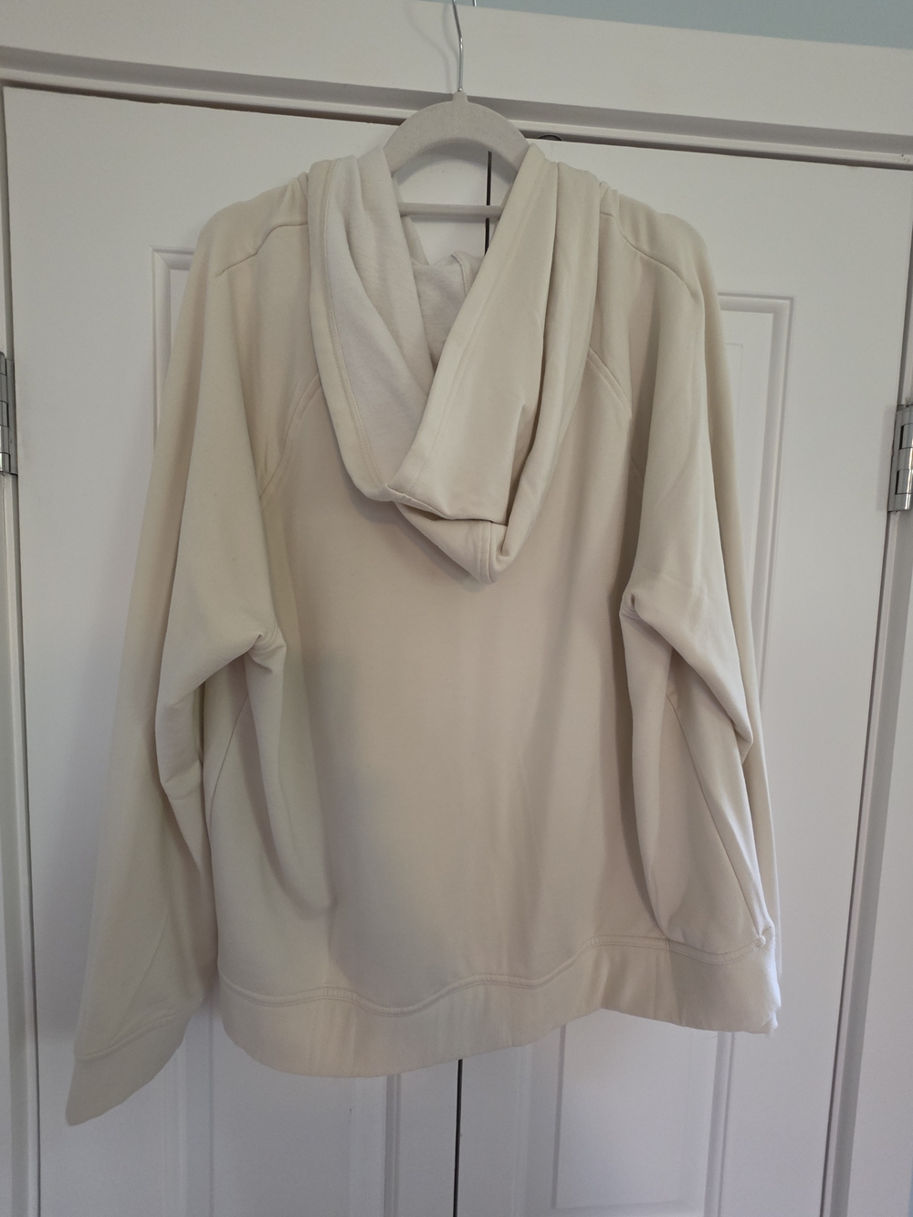 Quince Cream Full-Zip Hoodie with Hood - Picture 5 of 5